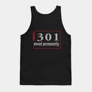 error 301, moved permanently Tank Top